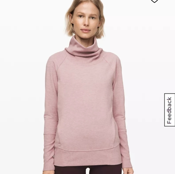 Lululemon High Lines Pullover Heathered Vintage Mauve Size 4 - Picture 1 of 9